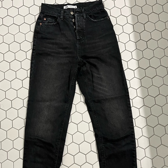 zara black jeans- 0 - Picture 1 of 2